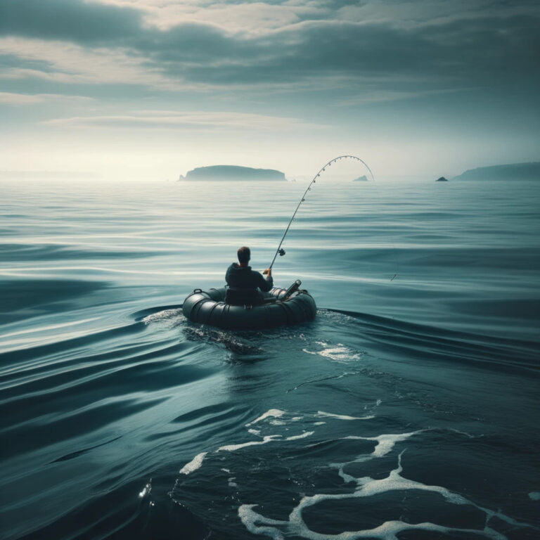 Techniques de pêche en float tube en mer